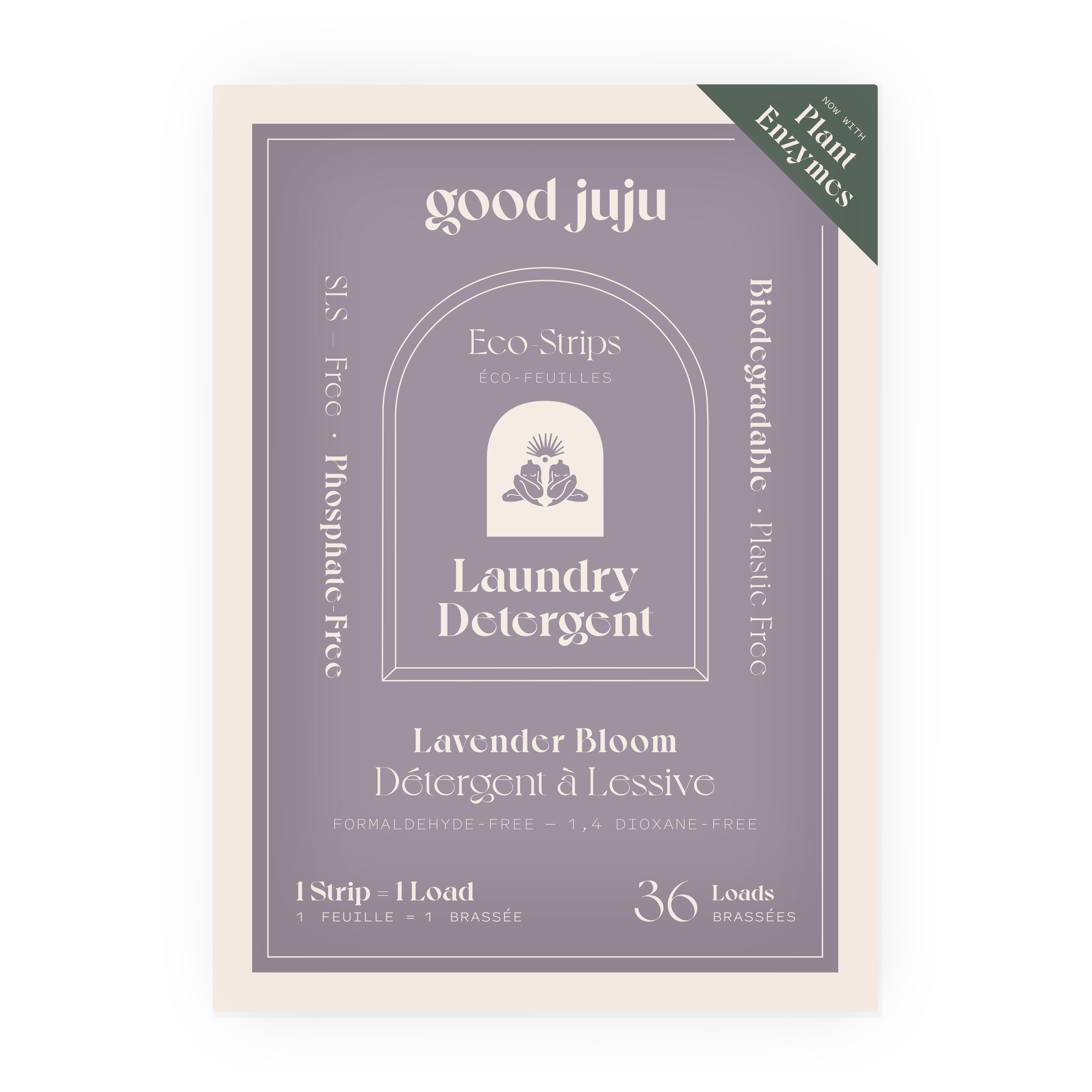 Laundry Detergent Eco-Strips Lavender Bloom