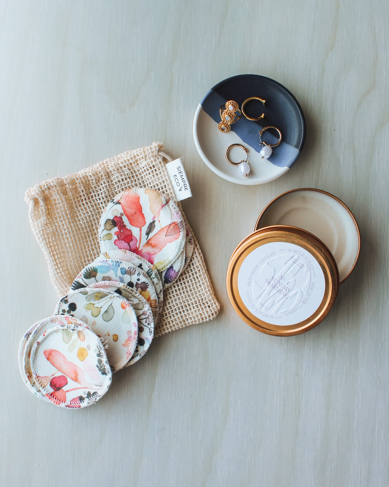 Reusable Cotton Rounds - Bloom