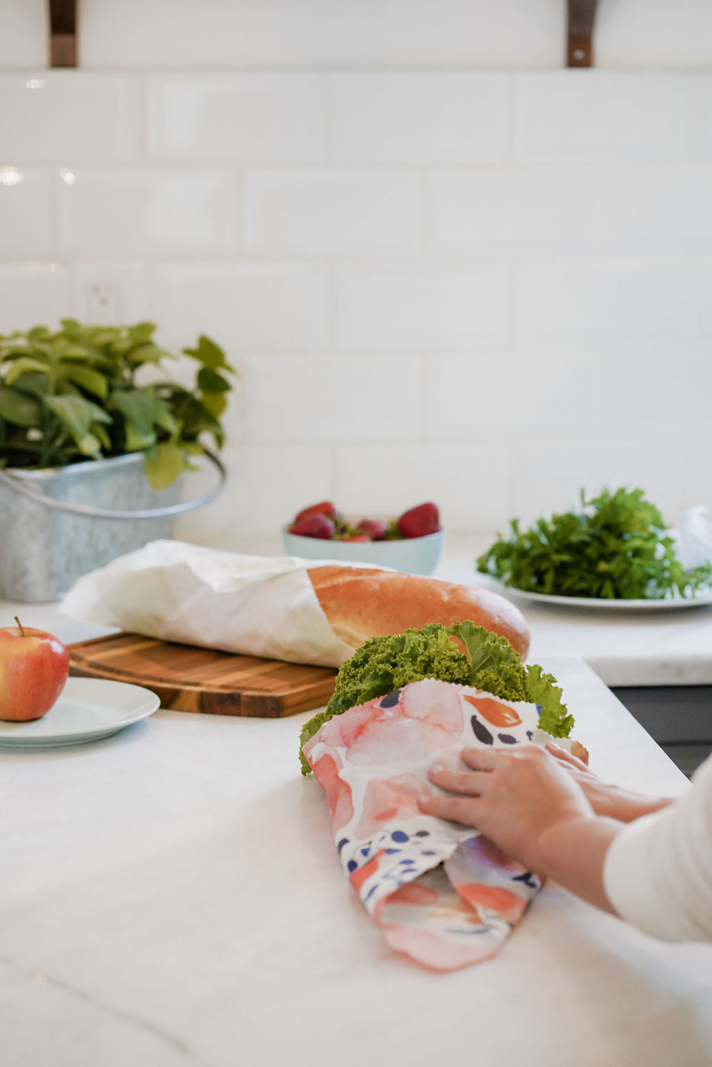 Beeswax Wraps - BLOOM (Set of 3)