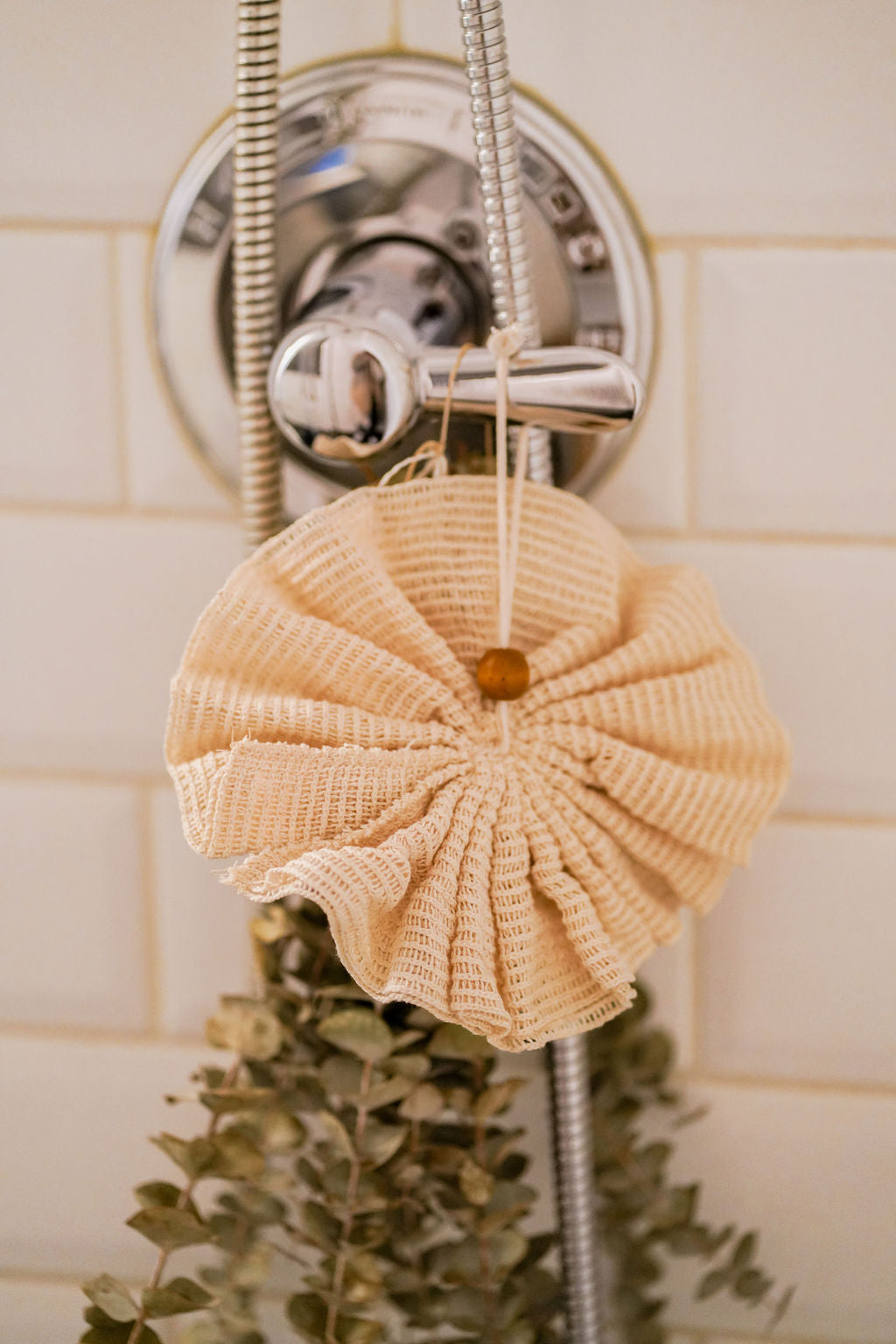 Organic Ramie Shower Pouf