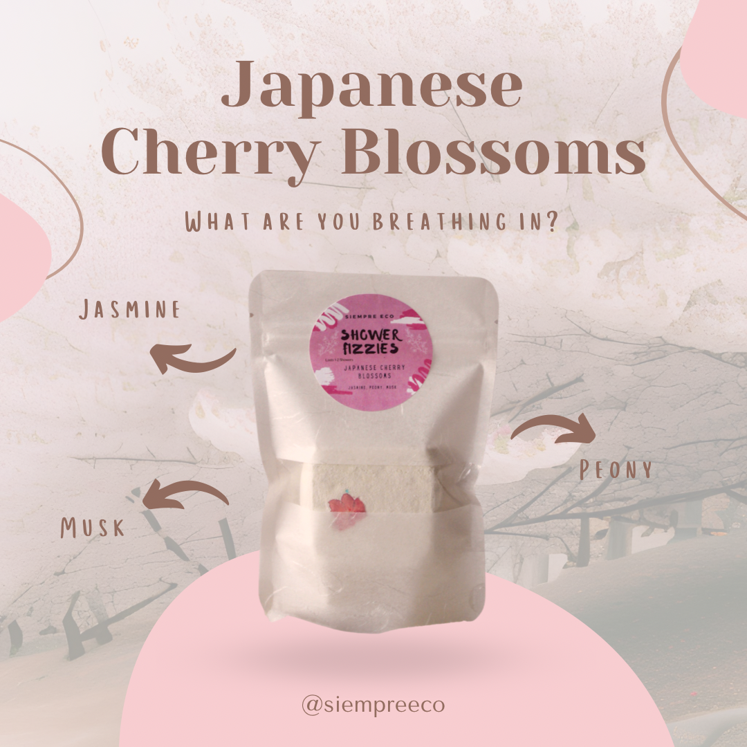 Single Shower Fizzie - Japanese Cherry Blossoms