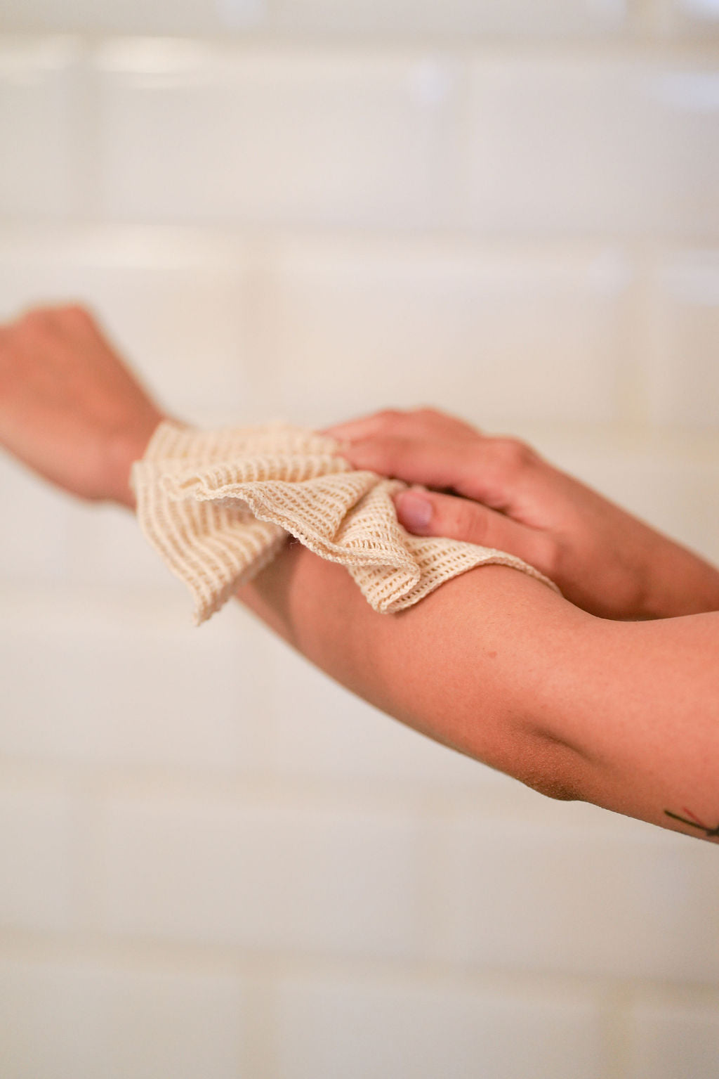 Organic Ramie Shower Pouf